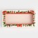 Box for chocolate "New Year's botanist", with a window, 9.4 x 1.7 x 18.4 cm, New Year