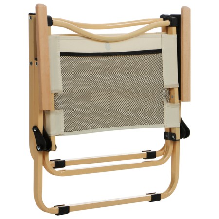 Folding chair, 53 x 47 x 63 cm, up to 120 kg, beige color-10