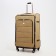 Big suitcase 28 ", lightning department, code castle, 4 wheels, outer pocket, beige color