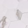 Self -adhesive panel 30*30cm mosaic honeycomb, white