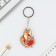 Key keychain 2 pcs "Foxes"