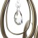 Chandelier 2798/3 E14 40W bronze 58x58x30 cm