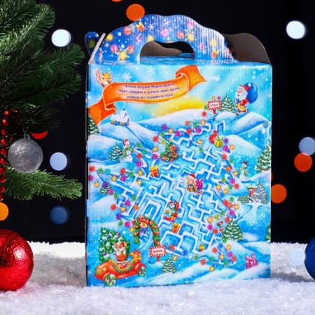 Gift box "Trapezius" 25 x 11 x 33 cm-3