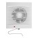 Exhaust Zein Lof-03, D = 100 mm, 220 V, 15 W, mesh, cord switch, white