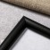 Photo frame plastic 21x30 cm black (189)