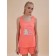 Female set, size m, pink color