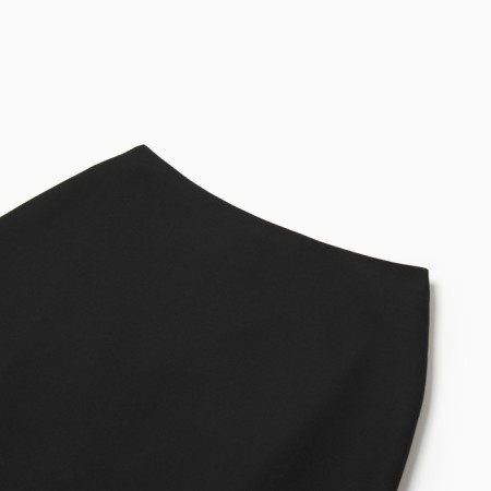 Women's skirt Minaku: Casual Collection Black Color, Rr. 46-5