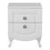 Bedside table “Rosalia No. 13”, 412 × 445 × 492 mm, white larch color