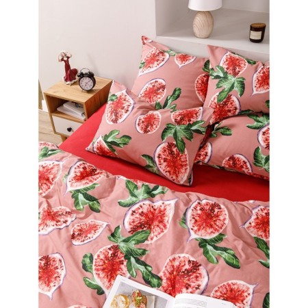 Bed linen 1.5 joint venture "Fig", size 145x215 cm, 145x215 cm, 70x70 cm - 2 pcs-2