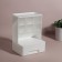 Organizer for storage, 6 sections, 1 box, 24 × 14 × 18 cm, white color