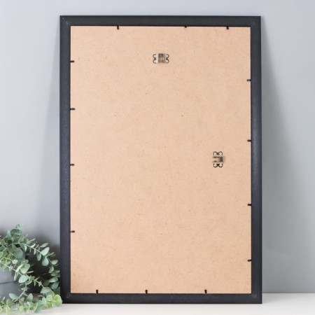 Photo frame plastic "Mira" 40x60 cm silver (plastic screen)-1