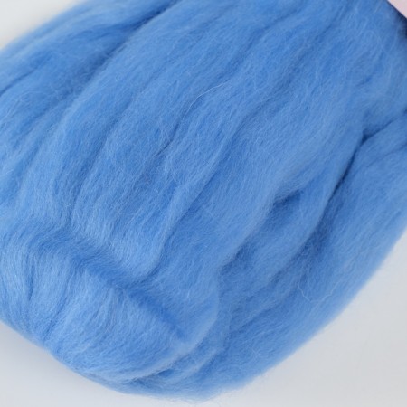Fasting wool 100% thin wool 50g (15-t. Blue)-2