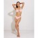 TOP bathing female minku Summer Time, size 46, color of the powder