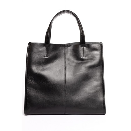 Bag Tout Women, Genuine leather, Ludor black, 30x10x27 cm-1