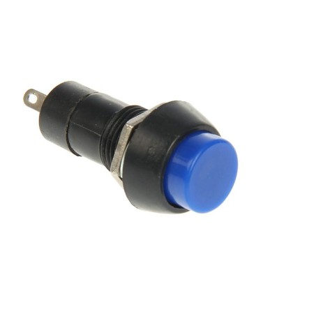 REXANT PBS-11A, 250 V, 1A (2C), On-OFF, blue switch