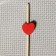 Skewers "Puff Heart", 12 cm, set 25 pcs