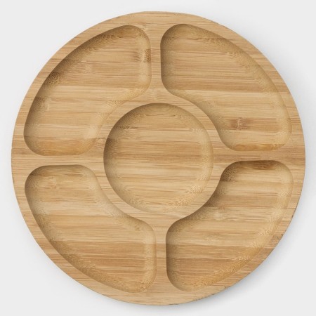Menzhitsa Dolyana Striata, D = 25 cm, 5 sections, bamboo-1