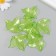 Decor for creativity plastic "leaflets" transparent green set 20 grams 0.4x5.6x5 cm