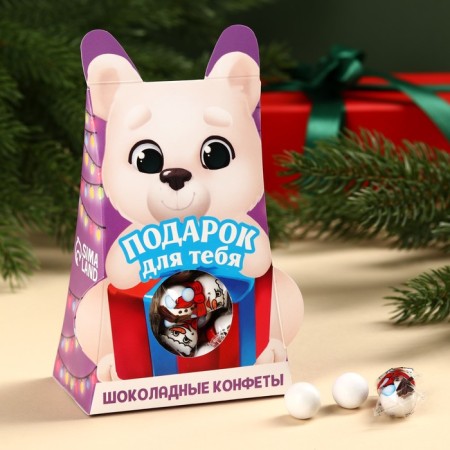 Gift set of "Sweet New Year" Chocolate sweets, in a box, 150 g.-1
