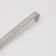 Stainless steel nozzle, 64 × 20 cm, thickness of 3 mm, 304 stained steel, silver color.
