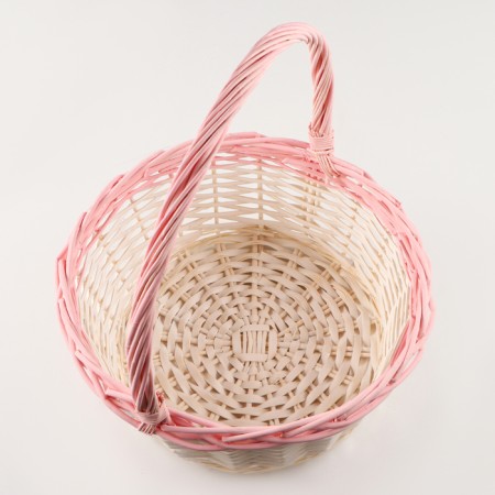 A set of baskets, 3 pcs, 36 × 14 × 39 cm, 32 × 12 × 34 cm, 27 × 11 × 29 cm, willow-4