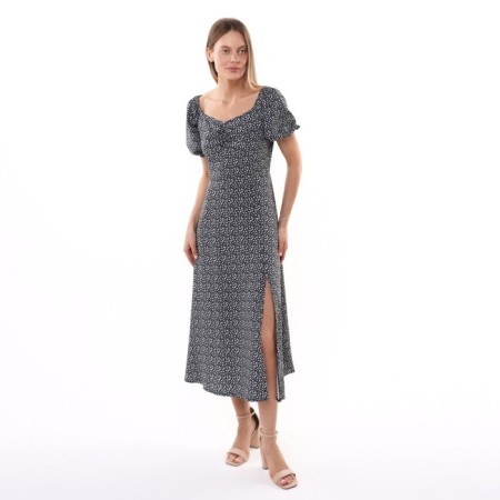 Women's dress, black color, size 44