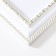 Photo frame plastic "Mira" 40x40 cm white (plastic screen)