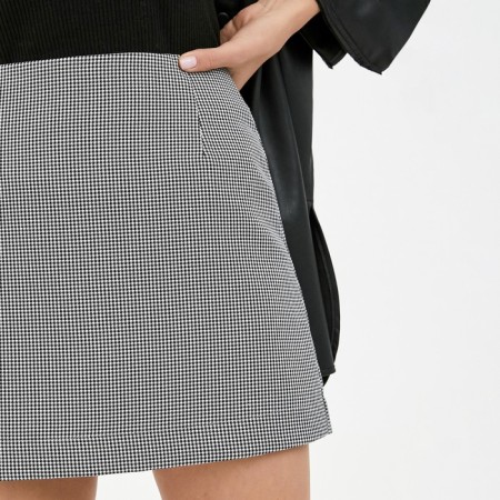 Women's skirt Mist p. 48, black/white-3