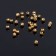 Crimp (clamping bead) SM-378 (set of 30 pcs.), 2.4 mm, color gold