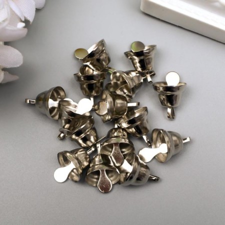 Set of decor for creativity "Bells" d = 1.1 cm set 15 pcs-1