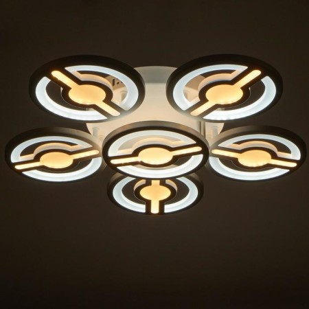 Causteen with PDU 671129/6 LED 216W Dimmer 3 modes 3000-6000k white 57x57x12 cm Bayerlux-2