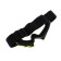 Glasses-mask for motorcycle driving, transparent glass, black-yellow color, OM-17