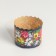 Paper form for Easter cake "Zhostovo" 60 x 45 mm, mix