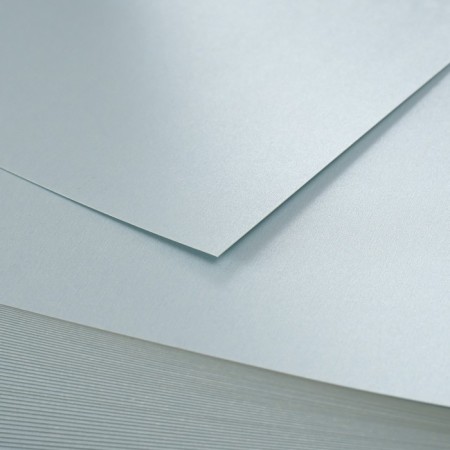 Cardboard "Pearl-blue" format A-4 density 250 grams-4