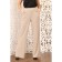 Female suit, size 48, beige color