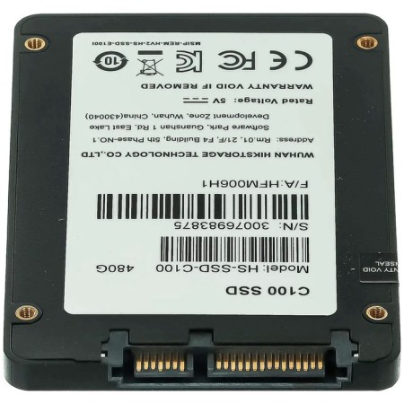 SSD Hikvision 2.5 "480 GB SATA III C100 HS-SSD-C100/480G-3