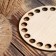 Clothing "Circle", bottom plywood 3 mm, 10 cm, d = 9mm
