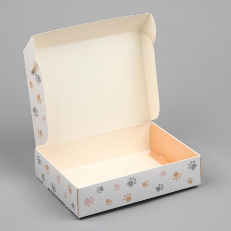 Gift folding box, packaging, “My kitten”, 21 x 15 x 5 cm-1