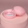 The comb is massage, round, folding, with a mirror, d = 7.5 cm, in the box, the color is pink