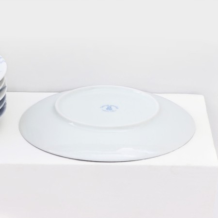 A set of porcelain plates "Winter Forest", 6 objects, d = 20 cm, mix-3