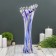 VAZA "Coral" 38 cm, white-blue-Margance