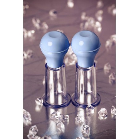Toyfa nipple stimulation, ABS plastic, Blue color, 8.8 cm-5