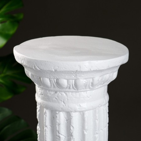 Column "Round medium" 22x22x45cm white-1