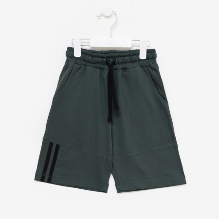 Shorts for a boy, khaki color, height 134 cm-3