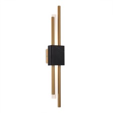 Бра St Luce. SL6116.341.02. Brighton. 2х3 Вт, LED, 3000K, 480 Lm, 10х61 см, цвет латунь