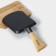 The cast -iron pan on the wooden stand “Shovel. Grill ", 23 × 18 cm, black color