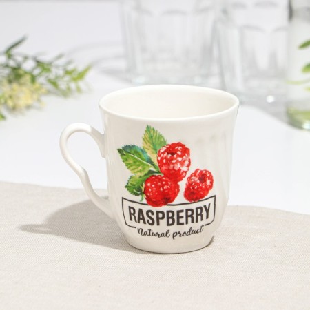 Mug "Fruits", 200 ml, ceramics, mix-7