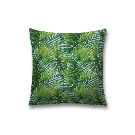 Pillowess decorative "Tropical leaves", on a zipper, size 45x45 cm