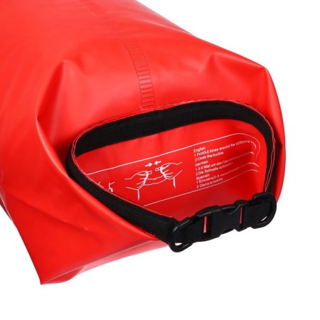 Yugana Germushka, PVC, waterproof 40 liters, two belts, red-9