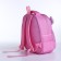 Baby backpack on lightning, 3 outer pockets, pink color